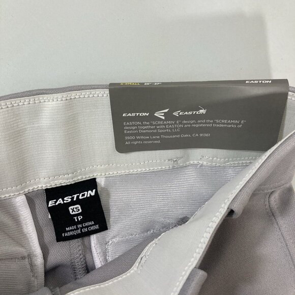 Easton Mens XS Extra Small ProPlus Baseball Pant 25" - 27" 29" Inseam New - Picture 3 of 7